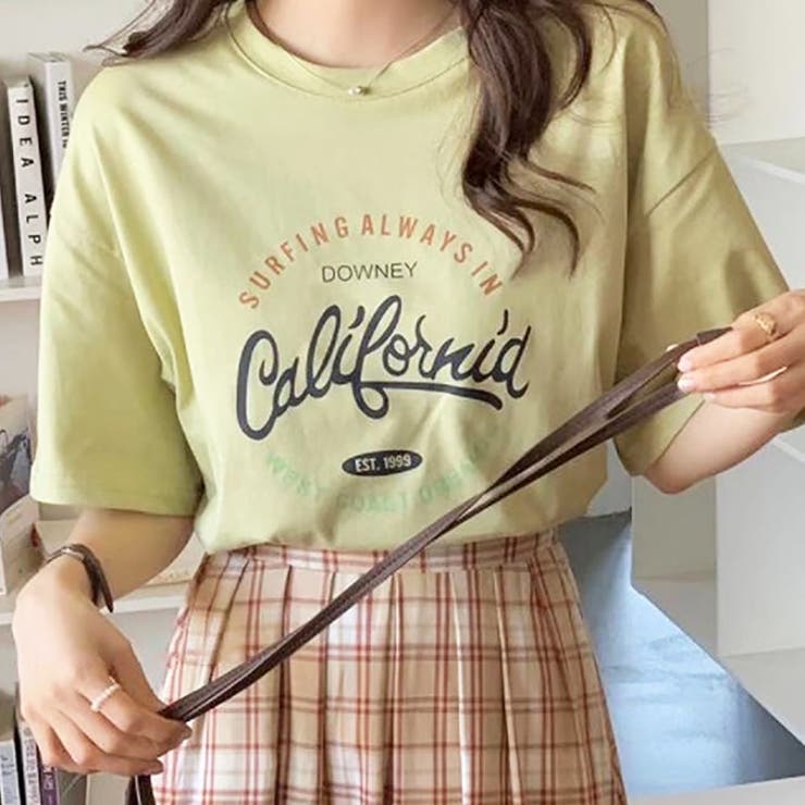 ロゴプリントＴシャツ【韓国ファッション】 | Doula Doula | 詳細画像6 