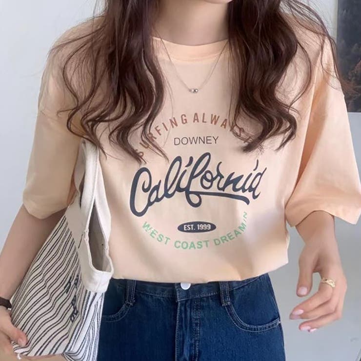 ロゴプリントＴシャツ【韓国ファッション】 | Doula Doula | 詳細画像7 