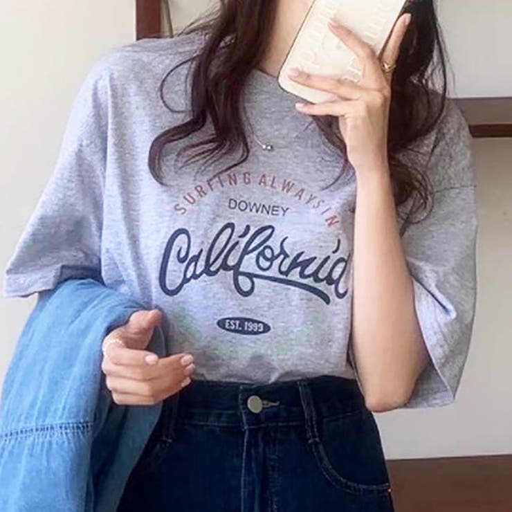 ロゴプリントＴシャツ【韓国ファッション】 | Doula Doula | 詳細画像9 
