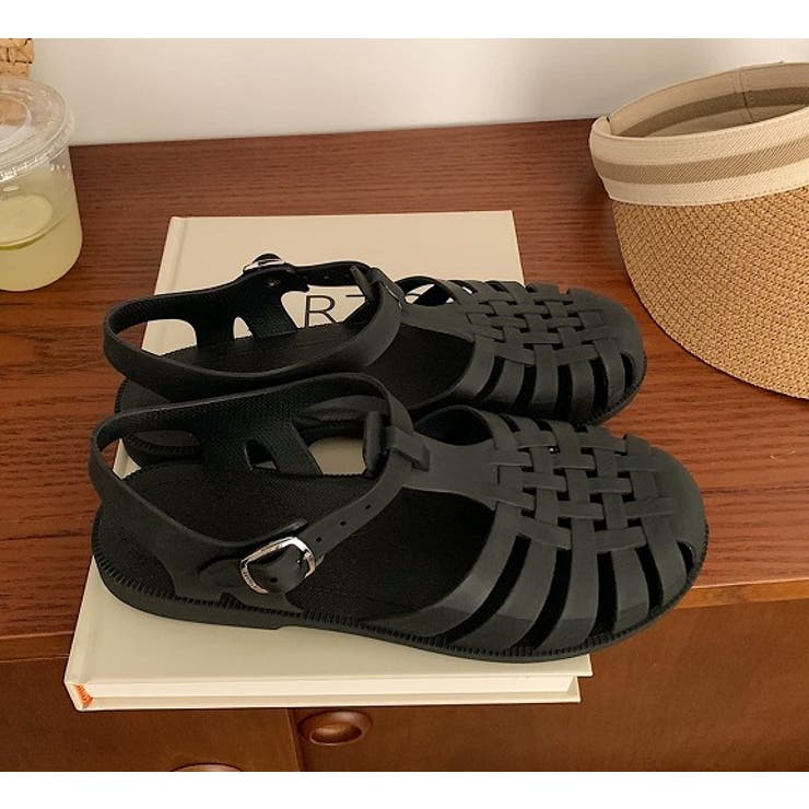 ラバーメッシュサンダル【韓国ファッション】 | Doula Doula | 詳細画像3 