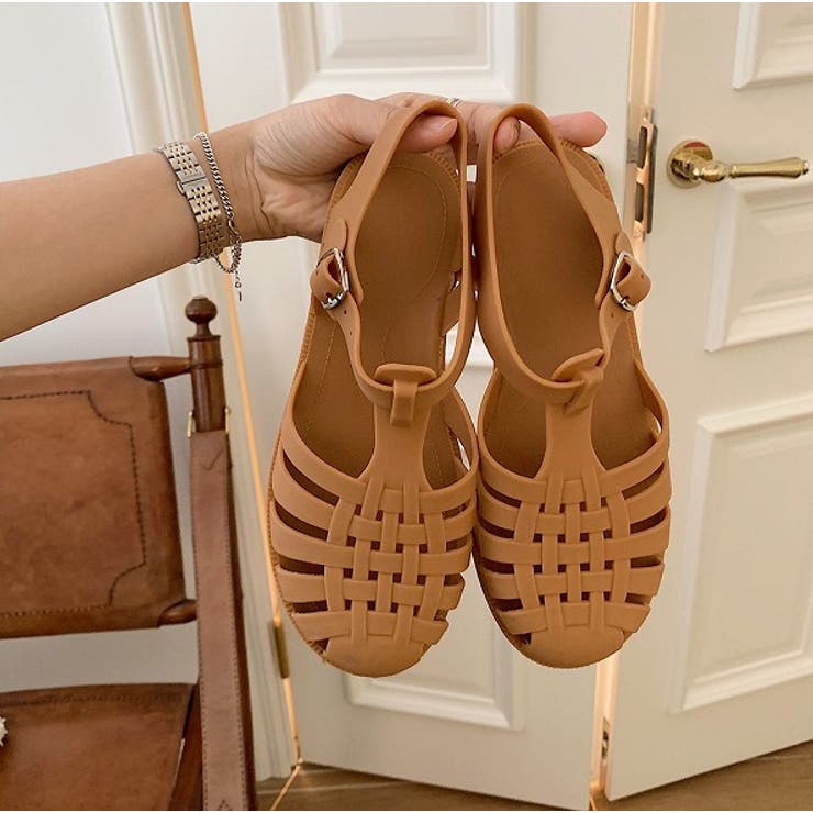 ラバーメッシュサンダル【韓国ファッション】 | Doula Doula | 詳細画像6 