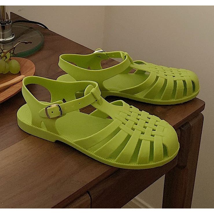 ラバーメッシュサンダル【韓国ファッション】 | Doula Doula | 詳細画像9 