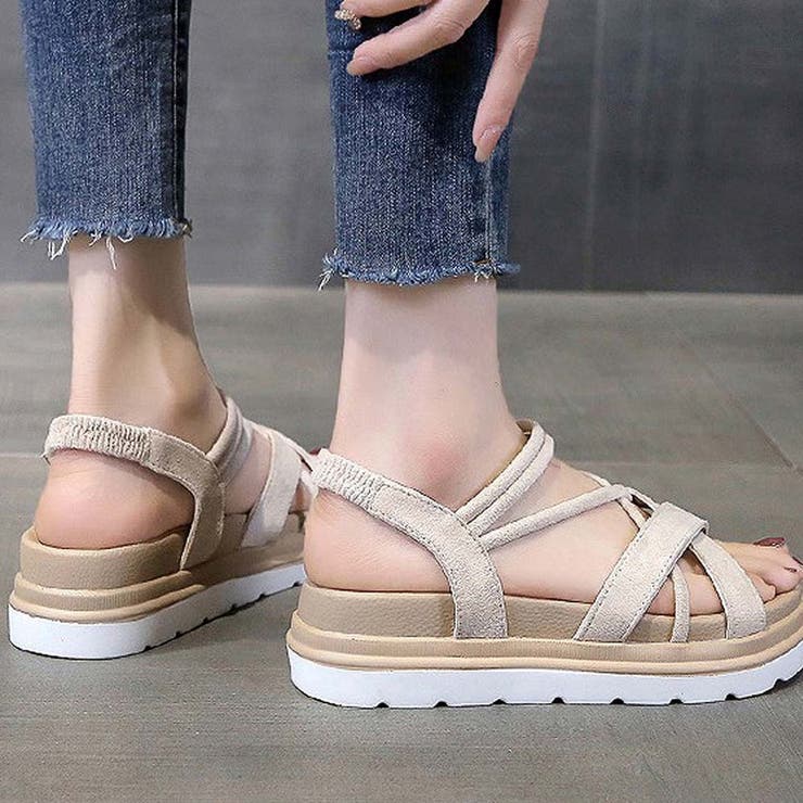 フラットクロスサンダル【韓国ファッション】 | Doula Doula | 詳細画像9 