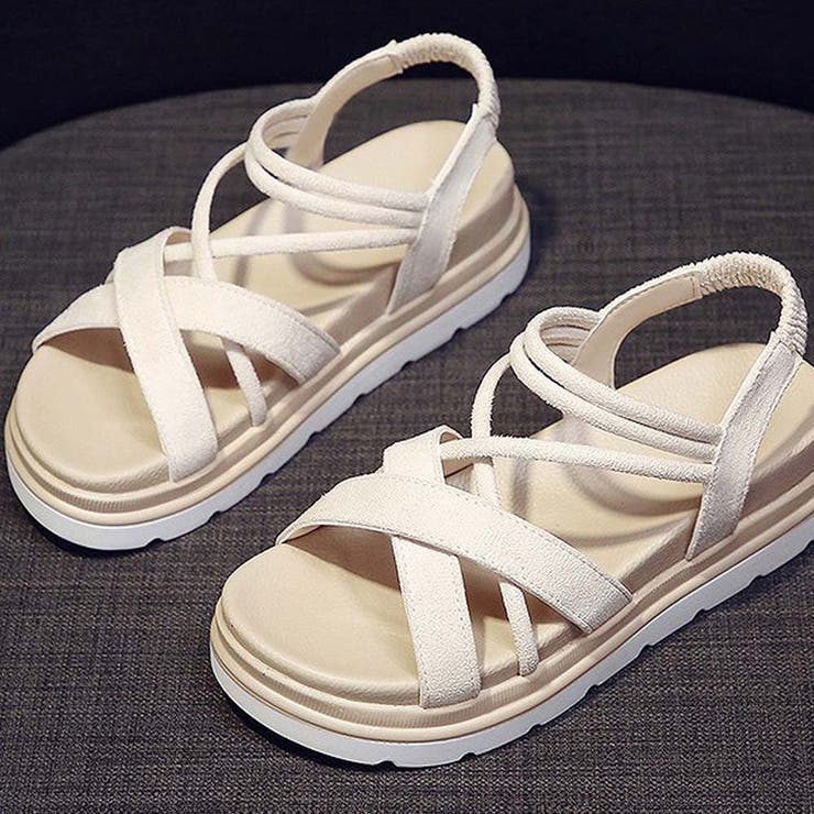 フラットクロスサンダル【韓国ファッション】 | Doula Doula | 詳細画像10 