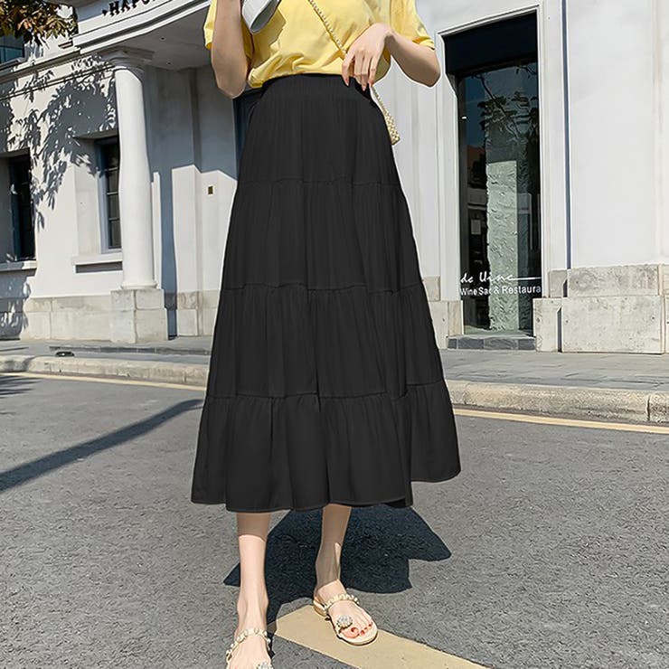 未使用級✨2021年 フォクシー ルーナートワイライト ギャザーフレアスカート FOXEY NEWYORK(フォクシー） Lunar Twilight ギャザースカート 43878