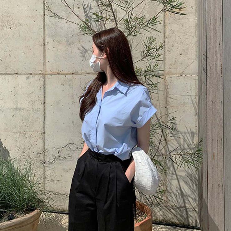 シャツ【韓国ファッション】[品番：ZJ000021661]｜Girly Doll