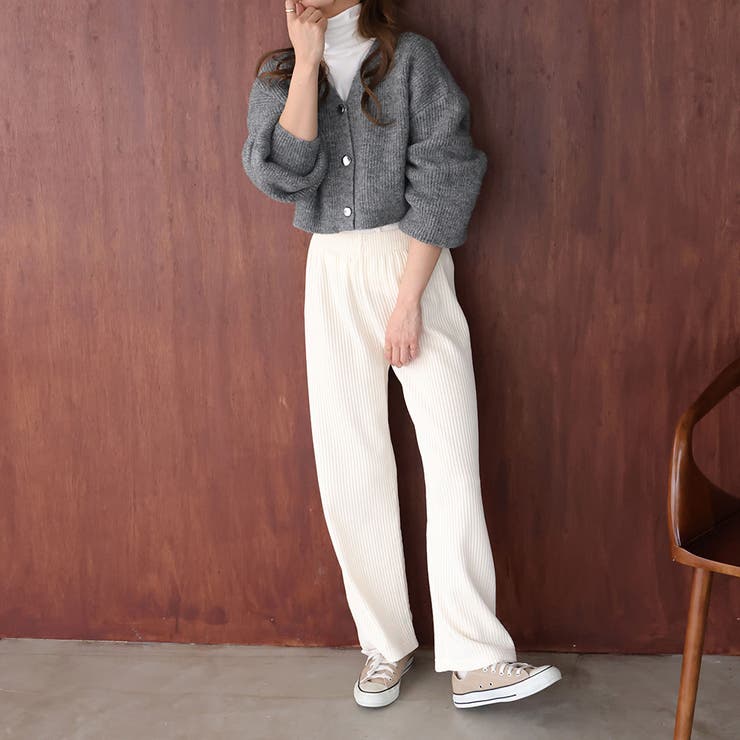 ショート丈ボリュームニットカーディガン | Girly Doll | 詳細画像6 