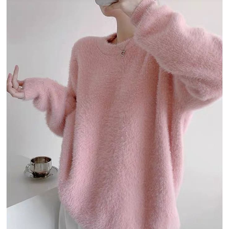 ピンク | ニット・セーター【韓国ファッション】 | Girly Doll