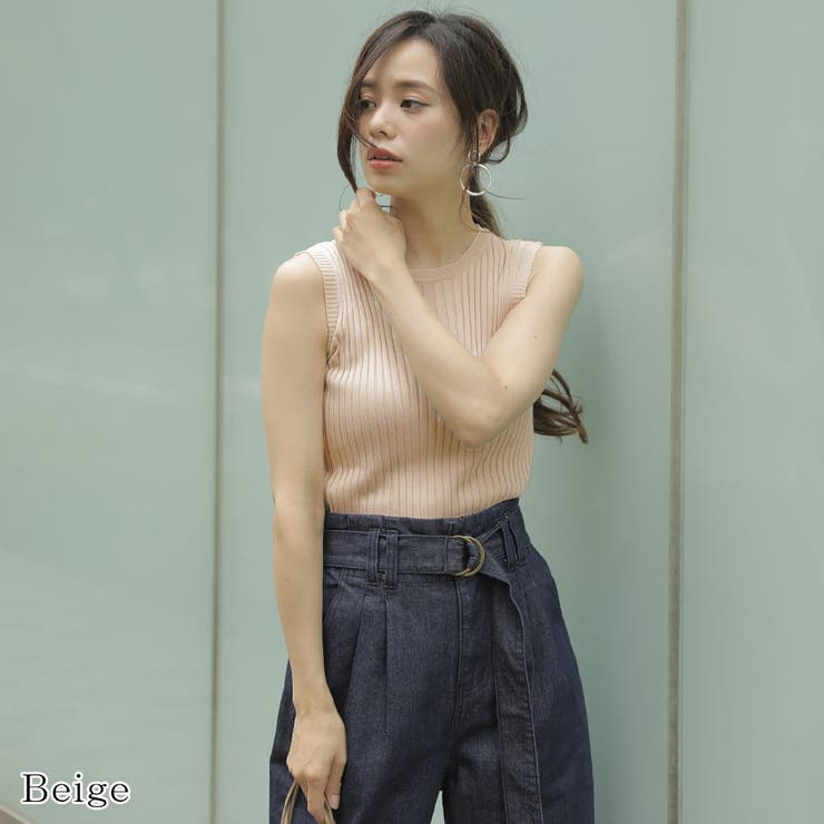 リブノースリーブ 品番 Zj Girly Doll ガーリードール のレディースファッション通販 Shoplist ショップリスト