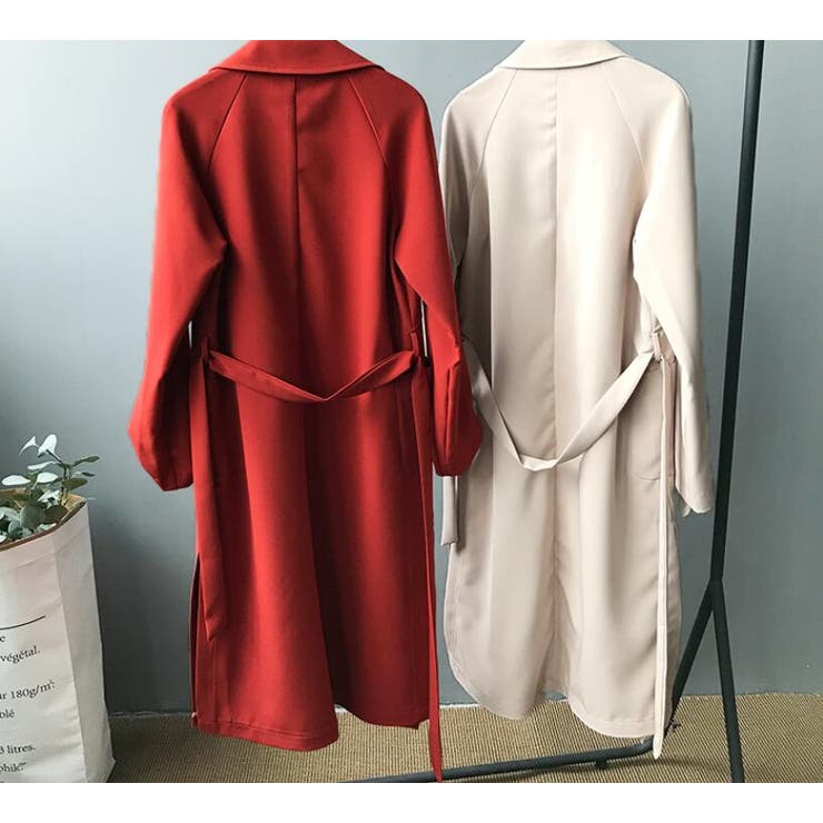 ロングトレンチコート【韓国ファッション】 | Doula Doula | 詳細画像7 