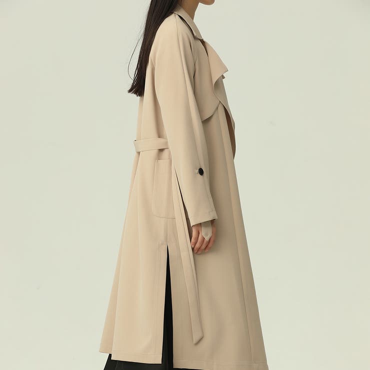 ロングトレンチコート【韓国ファッション】 | Doula Doula | 詳細画像25 