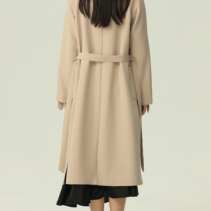 ロングトレンチコート【韓国ファッション】 | Doula Doula | 詳細画像26 