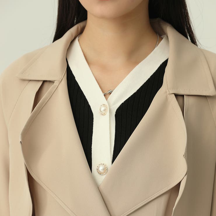 ロングトレンチコート【韓国ファッション】 | Doula Doula | 詳細画像31 