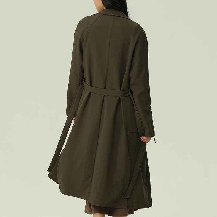 ロングトレンチコート【韓国ファッション】 | Doula Doula | 詳細画像35 