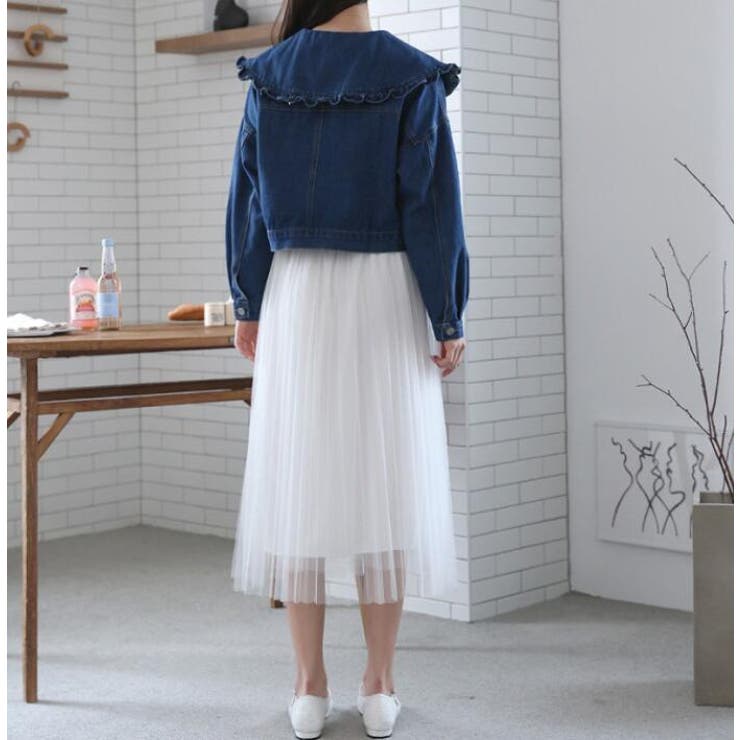 デニムジャケット【韓国ファッション】【春夏新商品】[品番