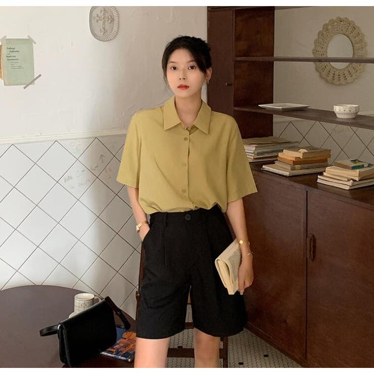 シャツ【韓国ファッション】【春夏新商品】 | Girly Doll | 詳細画像10 