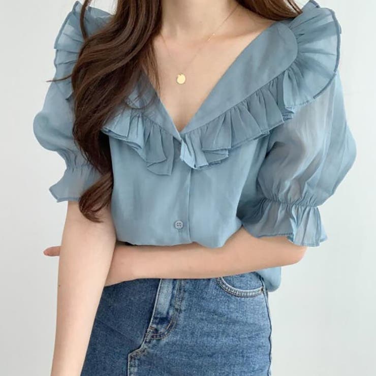 シャツ【韓国ファッション】【春夏新商品】 | Doula Doula | 詳細画像2 