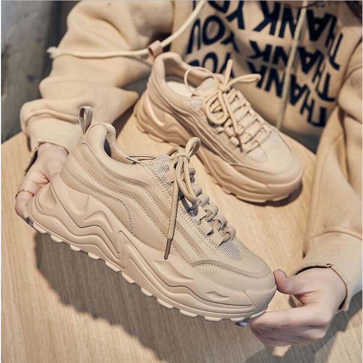 厚底ダッドスニーカー【韓国ファッション】 | Doula Doula | 詳細画像2 