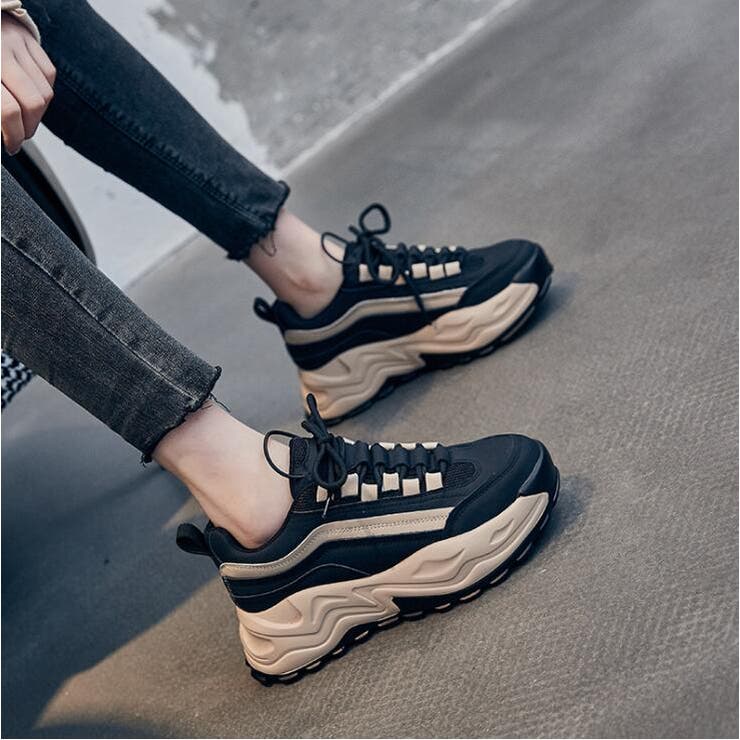 厚底ダッドスニーカー【韓国ファッション】 | Doula Doula | 詳細画像3 