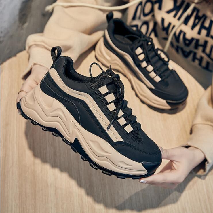 厚底ダッドスニーカー【韓国ファッション】 | Doula Doula | 詳細画像4 