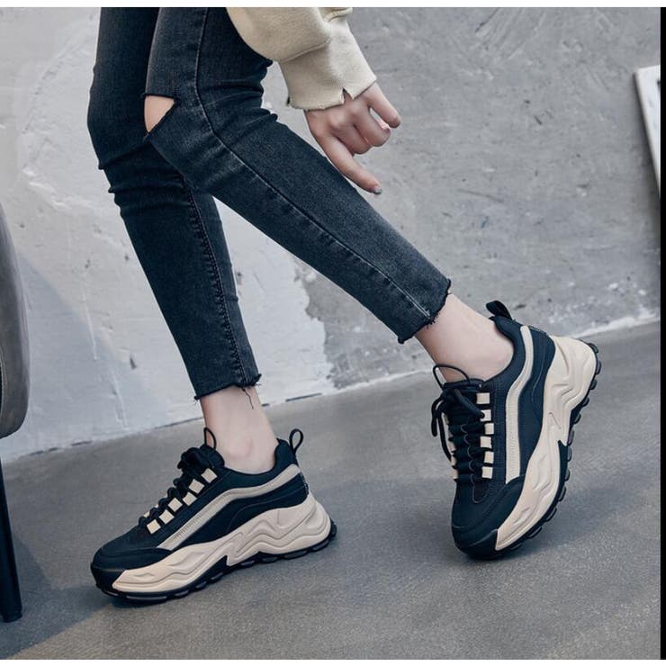 厚底ダッドスニーカー【韓国ファッション】 | Doula Doula | 詳細画像8 