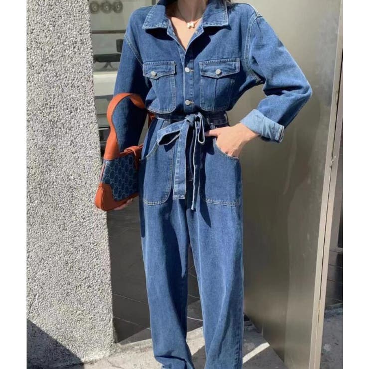 レトロ 大人カジュアル デニム ジャンプスーツ パンツ 韓国 韓国風デニムジャンプスーツ,婦人服,ルーズフィット,カジュアル