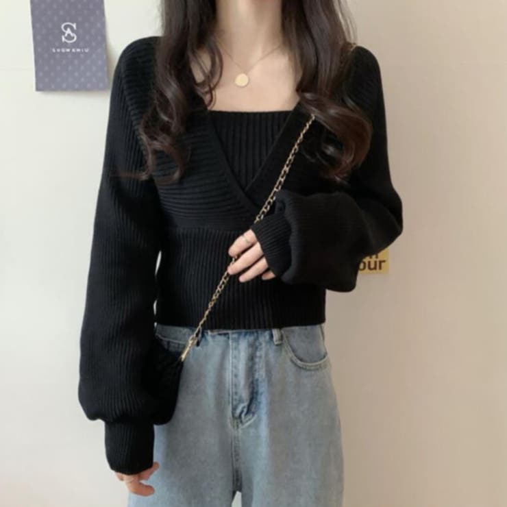 レイヤード風プルオーバー【韓国ファッション】 | Girly Doll | 詳細画像9 