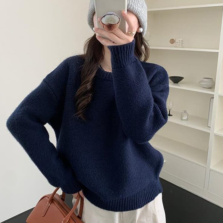 MARNI ネイビーニット SUGA着用 MARNI - MARNI NAVY KNIT ニット SUGA着用の通販 by Ichika's