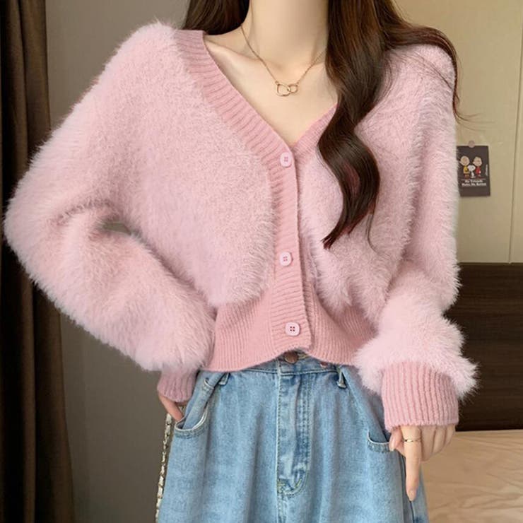 韓国人気★正規品 [CARLYN] MADISON MINI PINK BEIGE 3WAY セットアップ レディース 韓国 きれいめ[品番：II000009742