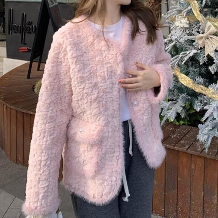 【Doclasse】 フリース レディース ジャケット 韓国 美品 シンプル GSZ21W112-b01.jpg