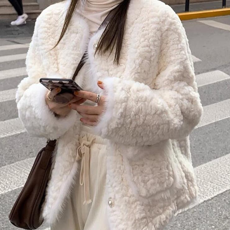 【Doclasse】 フリース レディース ジャケット 韓国 美品 シンプル GSZ21W112-b01.jpg