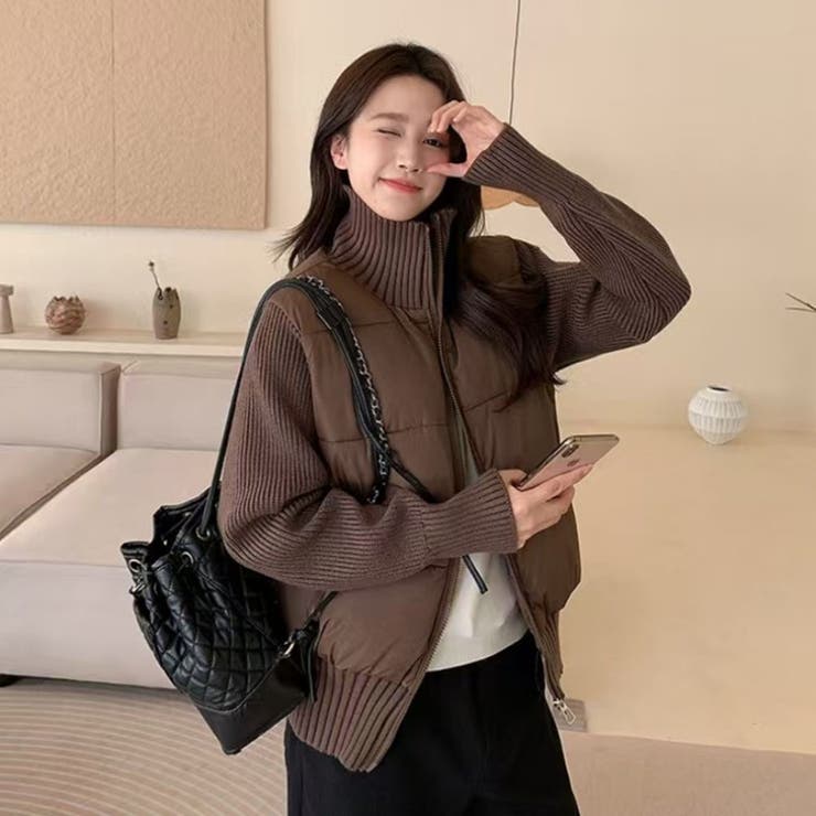 ブラウン | ダウンコート【韓国ファッション】 | Girly Doll