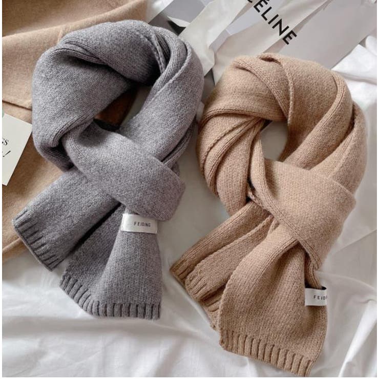 ベーシックカラバリマフラー【韓国ファッション】 | Girly Doll | 詳細画像4 