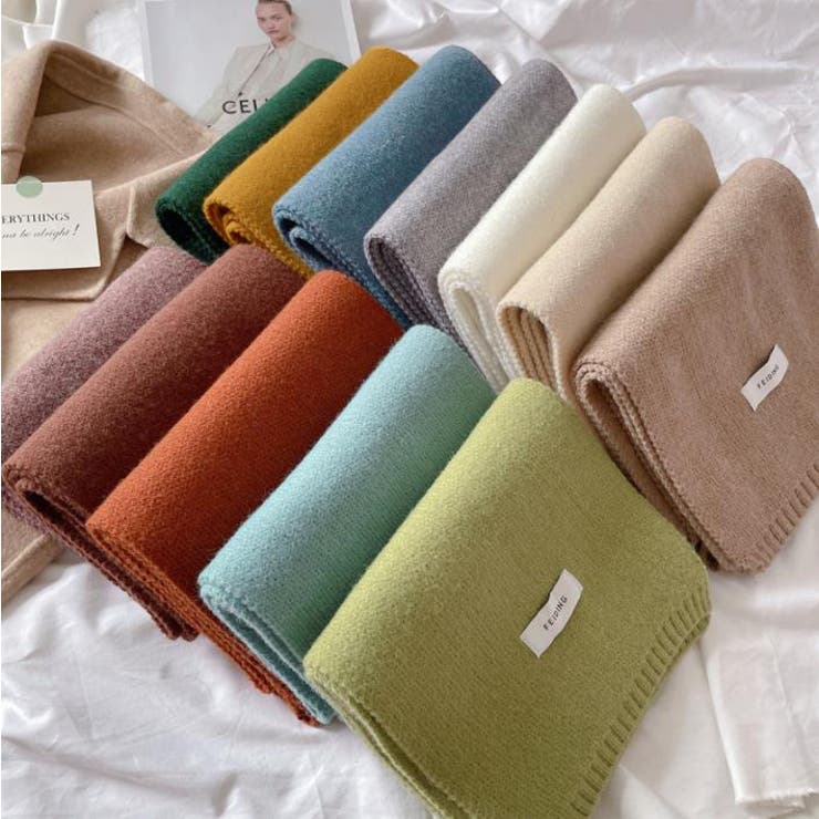 ベーシックカラバリマフラー【韓国ファッション】 | Girly Doll | 詳細画像2 