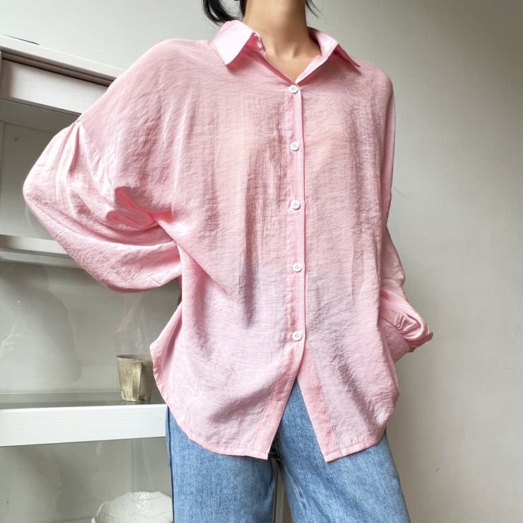 ピンク | シャツ【韓国ファッション】 | Girly Doll