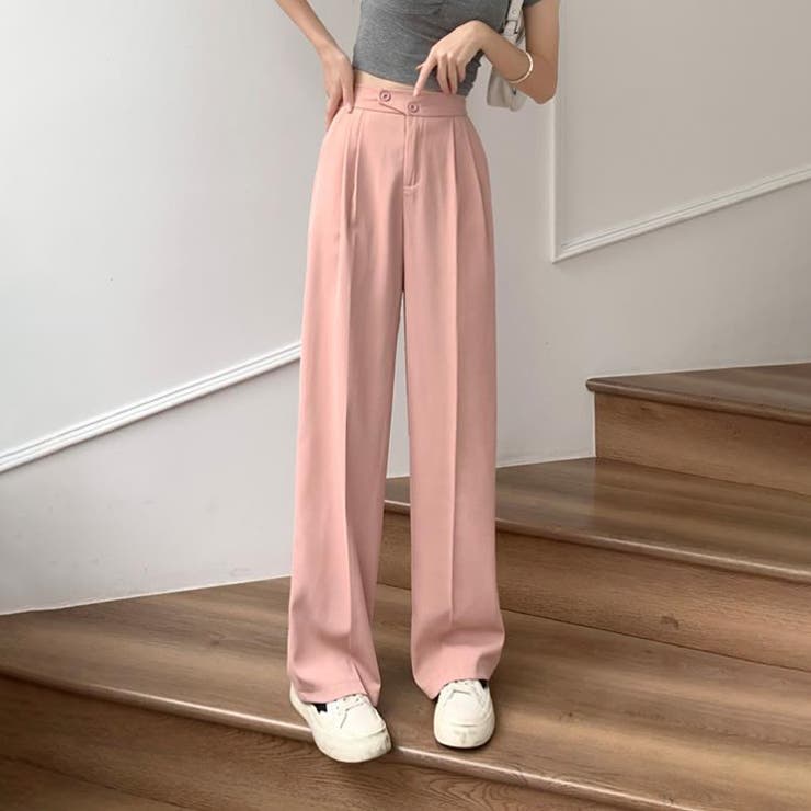 パンツ Doll mini pants BEIGE S White Frill Top and Paper Bag Beige Pants 2pc. Set – Yo Baby
