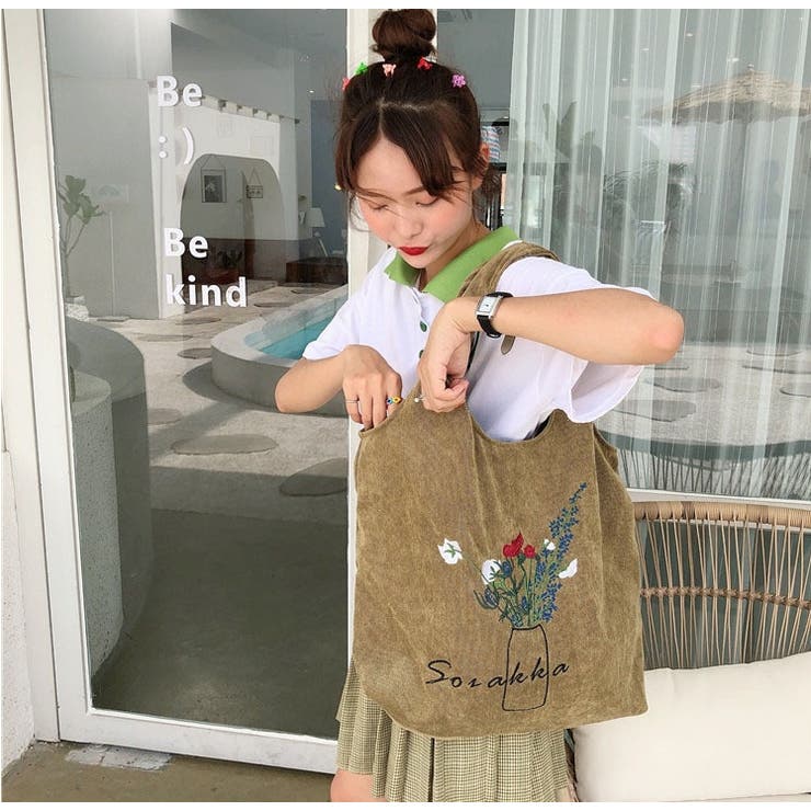 トートバッグ【韓国ファッション】【春夏新商品】 | Doula Doula | 詳細画像10 