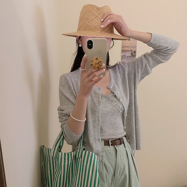 ニットカーディガン&キャミ【韓国ファッション】 | Girly Doll | 詳細画像9 