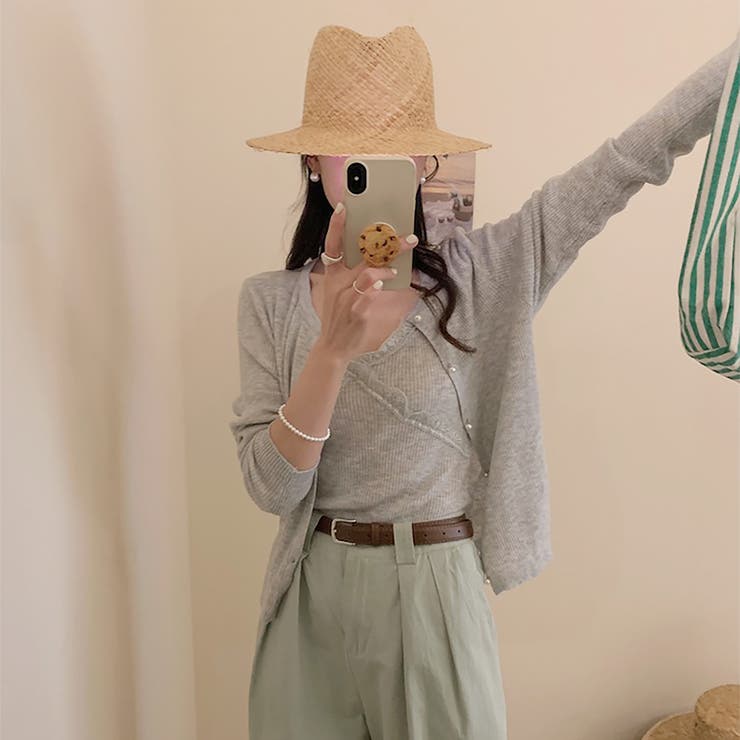 ニットカーディガン&キャミ【韓国ファッション】 | Girly Doll | 詳細画像12 