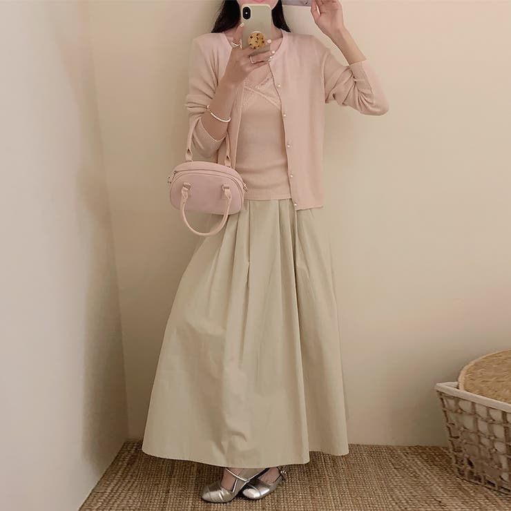 ニットカーディガン&キャミ【韓国ファッション】 | Girly Doll | 詳細画像18 