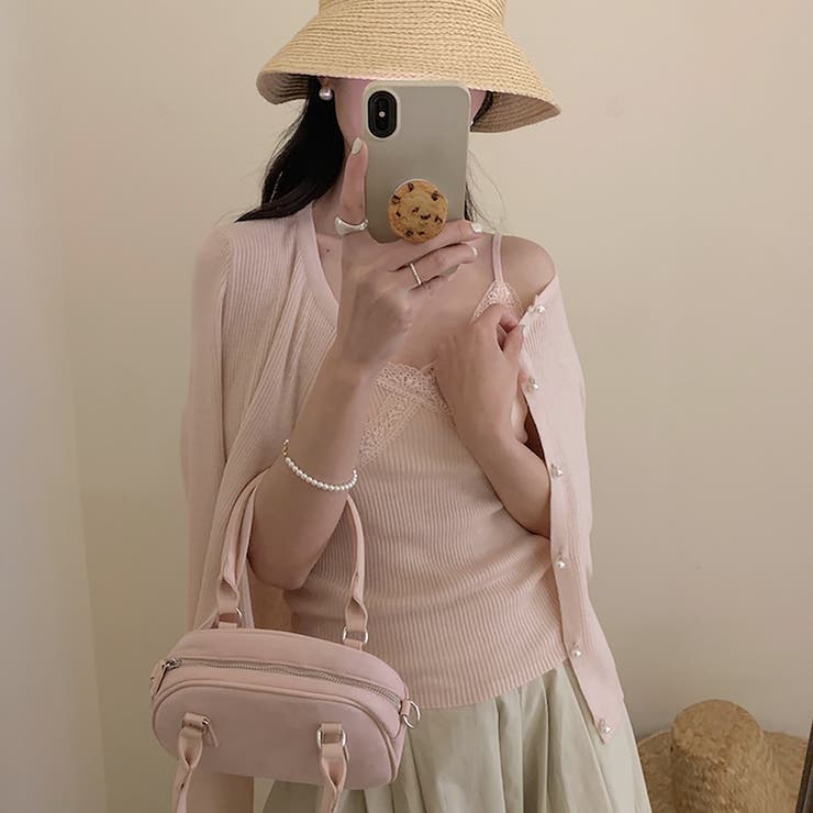 ニットカーディガン&キャミ【韓国ファッション】 | Girly Doll | 詳細画像24 