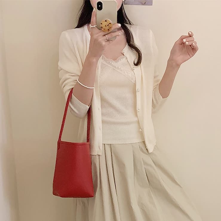 ニットカーディガン&キャミ【韓国ファッション】 | Girly Doll | 詳細画像26 