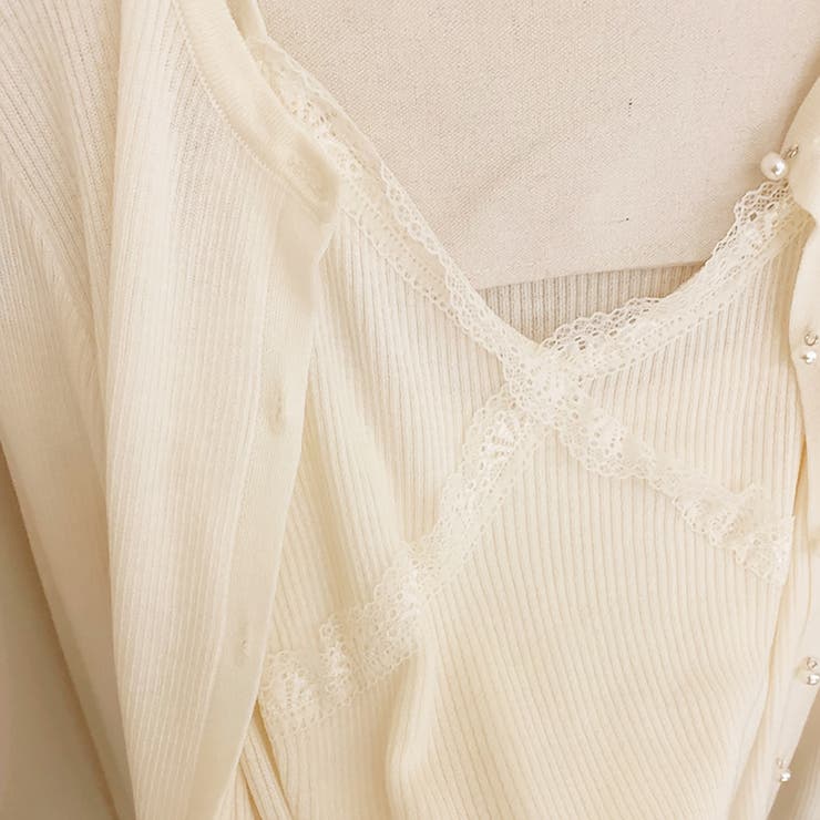 ニットカーディガン&キャミ【韓国ファッション】 | Girly Doll | 詳細画像36 