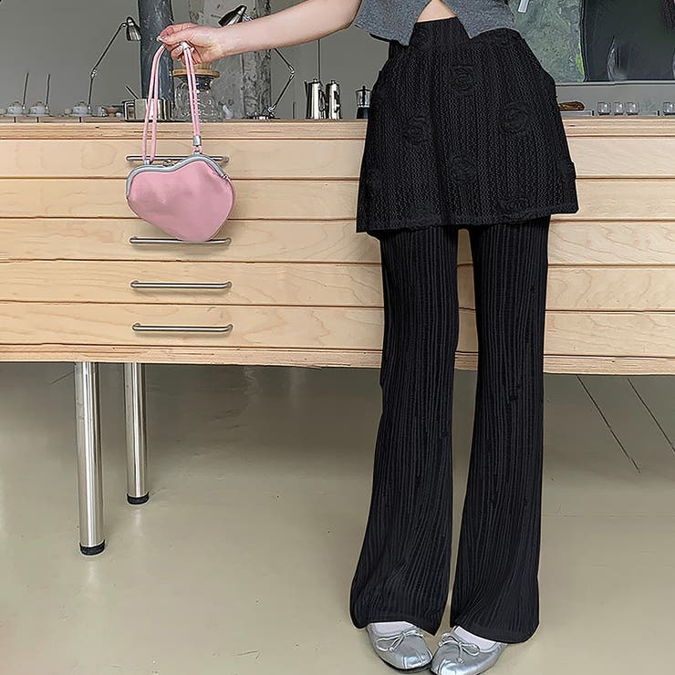 ブラック | パンツ【韓国ファッション】 | Girly Doll