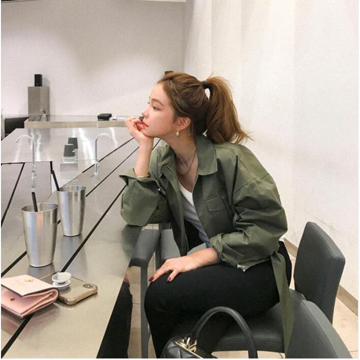 ショートコート【韓国ファッション】 | Girly Doll | 詳細画像2 