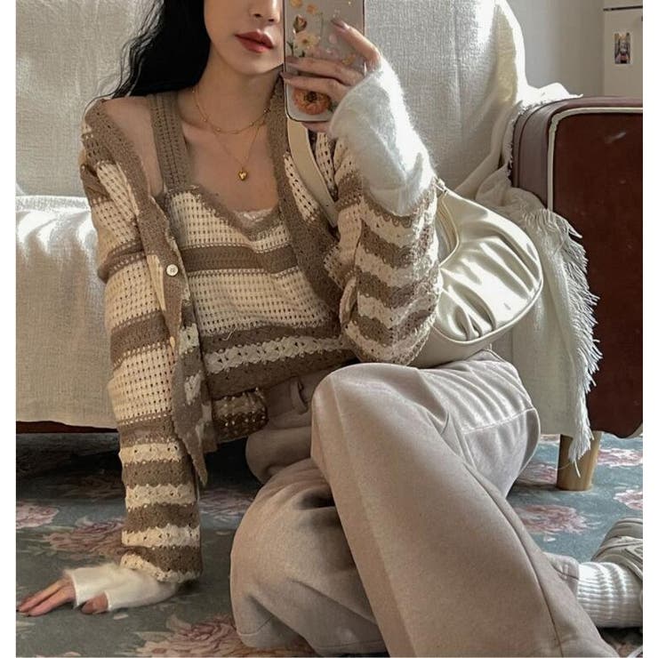 2枚セットニットセーター【韓国ファッション】