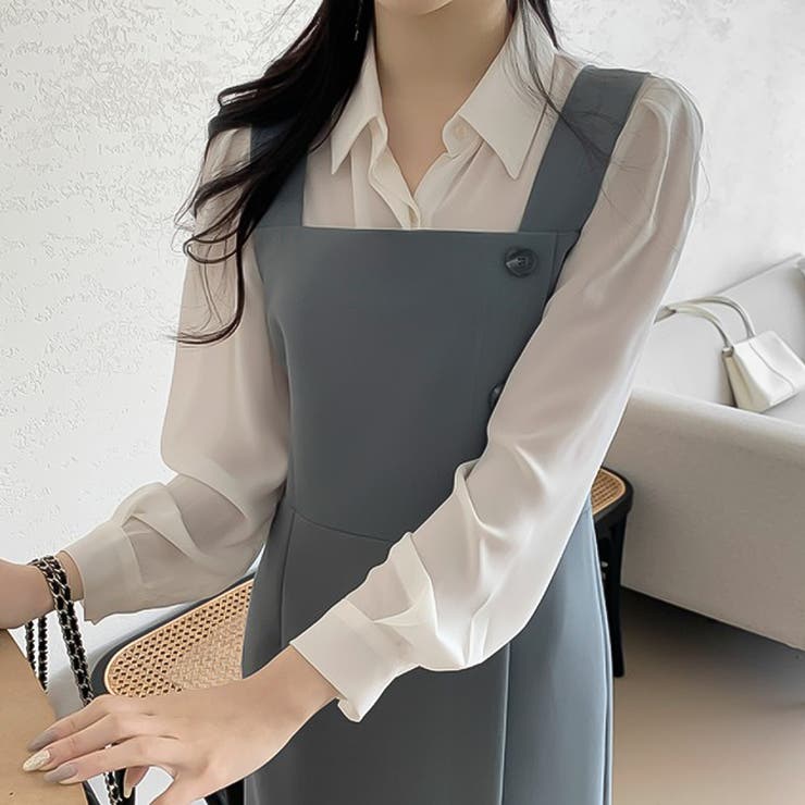 ライトブルー | ワンピース【韓国ファッション】 | Girly Doll