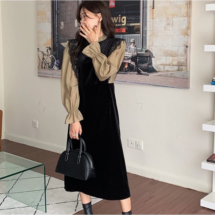 極美品♡フォクシー♡Eclair ワンピース 極美品♡フォクシー♡Eclair ワンピース