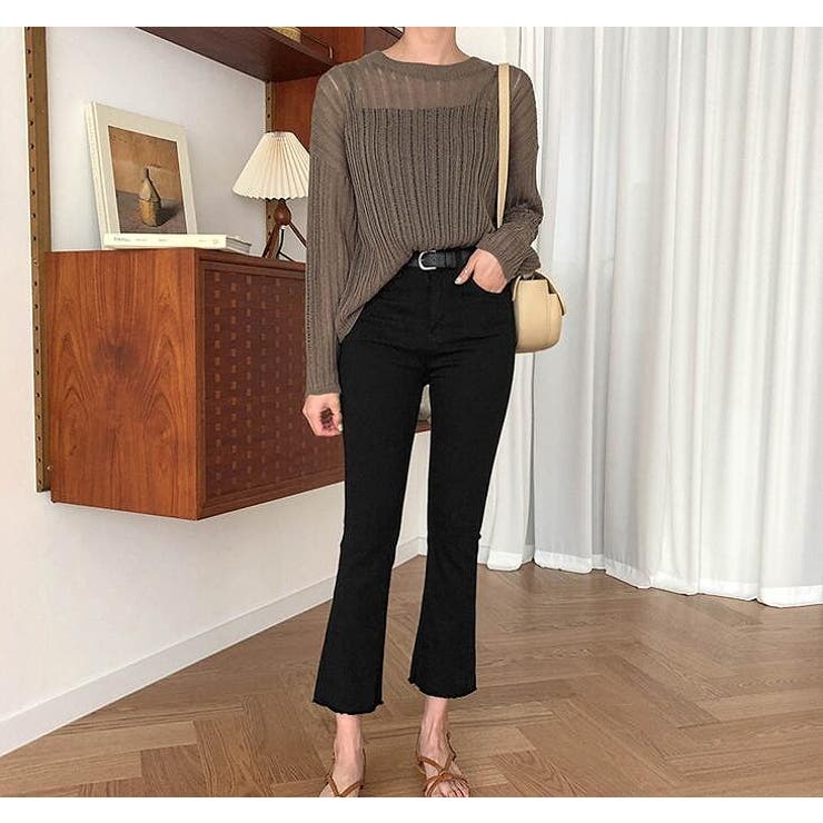 ブラウン | Ｔシャツ 【韓国ファッション】【春夏新商品】 | Girly Doll