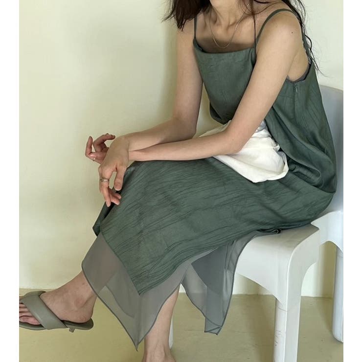 グリーン | ワンピース【韓国FASHION】【2023春夏商品】 | Doula Doula